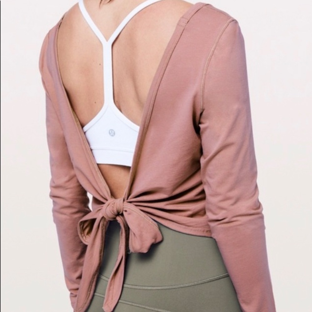 Lululemon It’s a Tie Long sleeve top